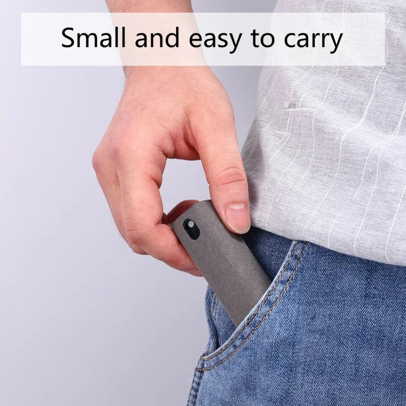 2-in-1 Mobile Screen Cleaner Spray Bottle with Microfiber Cloth Set for Electronics and Auto Care