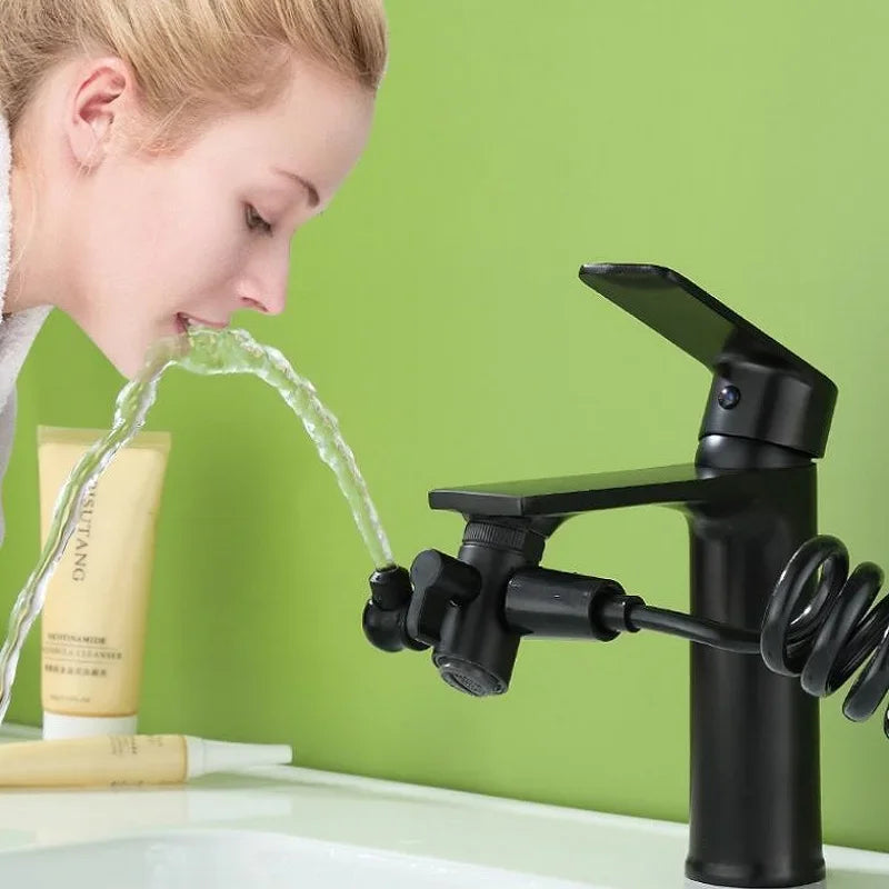 Faucet External Shower Set Copper Bathroom Multi-Function Massage Pressurized Faucet Shower Toilet Basin Shampoo Accessories