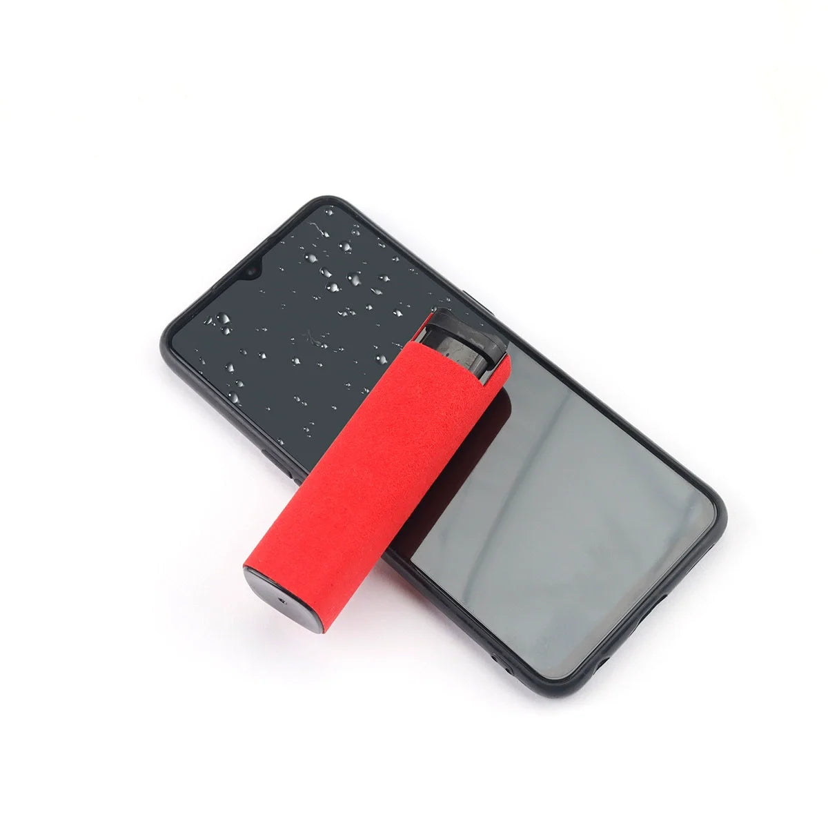 2-in-1 Mobile Screen Cleaner Spray Bottle with Microfiber Cloth Set for Electronics and Auto Care